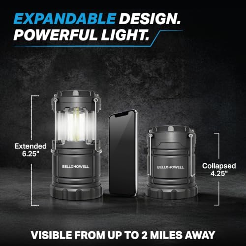 TACLIGHT Multipurpose Camping Lanterns, 4 Pack, Battery Powered - Image 4