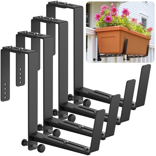 Window Box Brackets, Adjustable Planter Box Brackets - Image 2