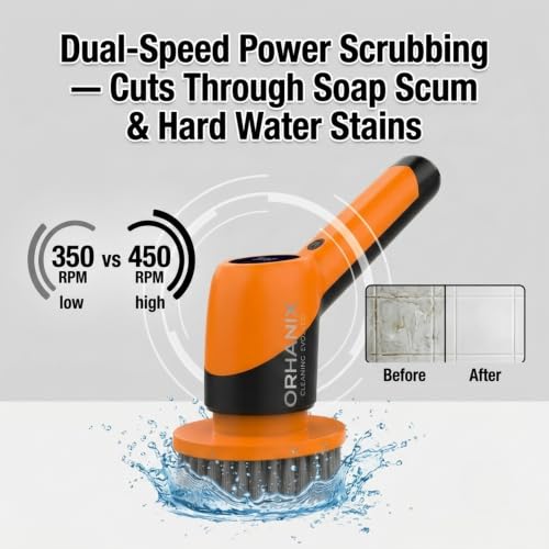 Power Spin Scrubber - Cordless Power Cleaning Brush - Image 5