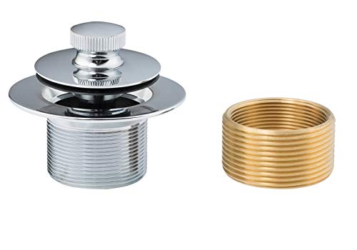 Lift & Turn Bathtub Drain Conversion Kit,Polished Chrome - Image 4