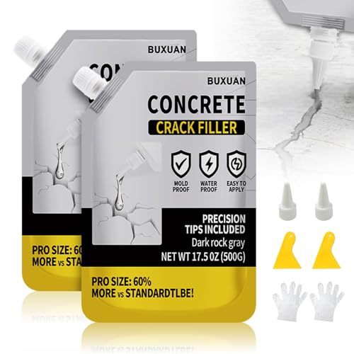Concrete Crack Filler Outdoor, Self-Leveling Waterproof - Image 2