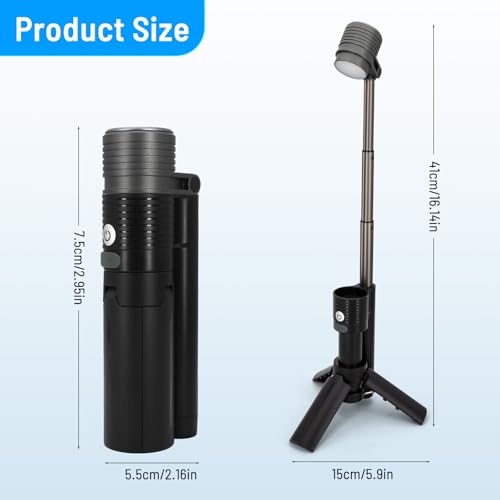 Telescopic Camping Light, Portable Rechargeable Camping Lantern - Image 3