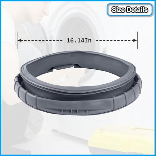 DC64-00802B DC64-00802A Washer Door Boot Seal Gasket | Home Repair - Image 3