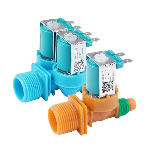 2 Pack Washer Water Inlet Valve Hot and Cold Compatible - Image 2