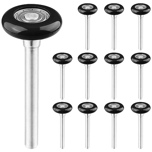 12 Pack 1.8 Inch Nylon Sealed Garage Door Rollers, Quiet/Durable - Image 2
