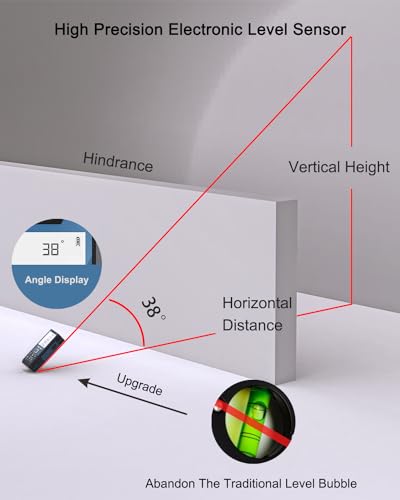 Laser Measuring Tool, 500FT Laser Measure Tool with ±1/16" - Image 5