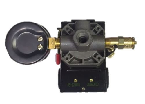 Air Compressor Pressure Control Switch 4 Ports 95-125 PSI w/ - Image 4