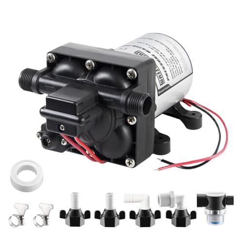 RV Water Pump 12 Volt DC 3.0GPM 55PSI Replacement | Kitchen Essentials - Image 2
