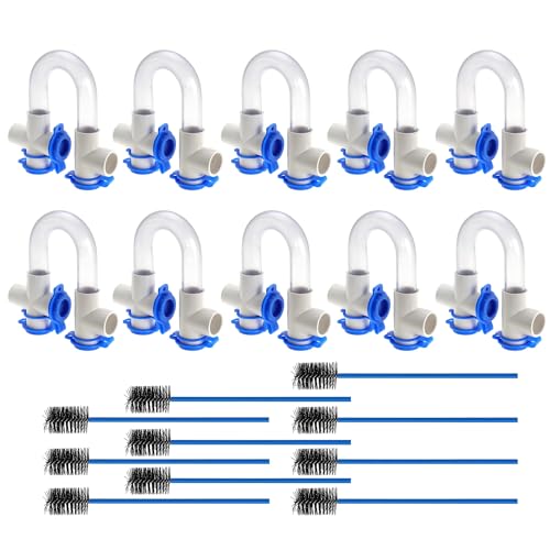 3/4" Standard Condensate Trap with 17" Cleaning Brush PVC - Image 2
