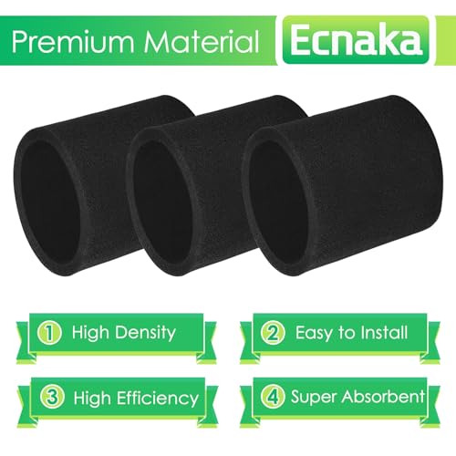 3 Pack 90585 Foam Sleeve Filter and 3 Pack 90107/90137 Wet Dry - Image 5