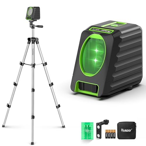 Laser Level and 40in Tripod, Huepar 150°/150Ft Laser Level - Image 2