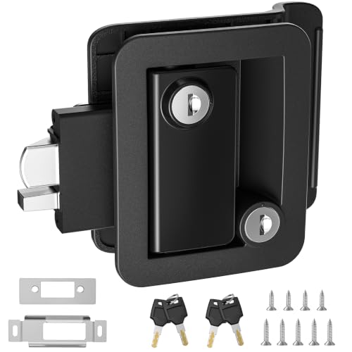 Marvelity RV Door Lock Replacement, Camper Latch Paddle Deadbolt - Image 2