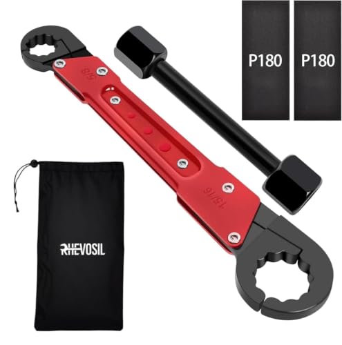 5 Pcs Plumbing Tools Kit with Angle Stop Wrench Kit - Image 2