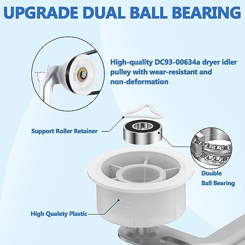 【Upgraded】Dryer Roller Replacement Part for Samsung - Image 6