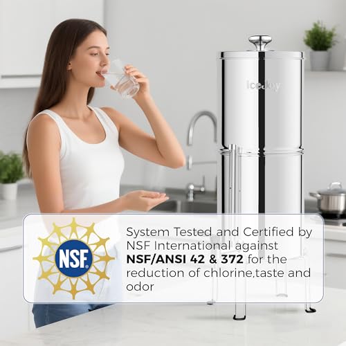 8-Stage Gravity Water Filtration System 3.0 Gallon-304 - Image 3