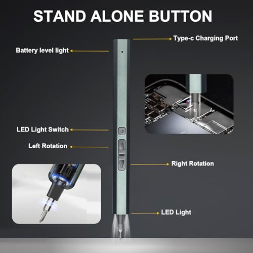 LMQ Mini Electric Screwdriver, 30 in 1 Small Electric | Hand Tools - Image 4