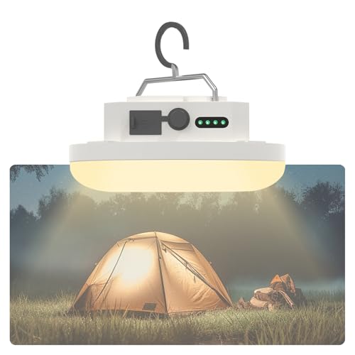4000LM Rechargeable Camping Light with 30W 3 Color | Travel Essentials - Image 2