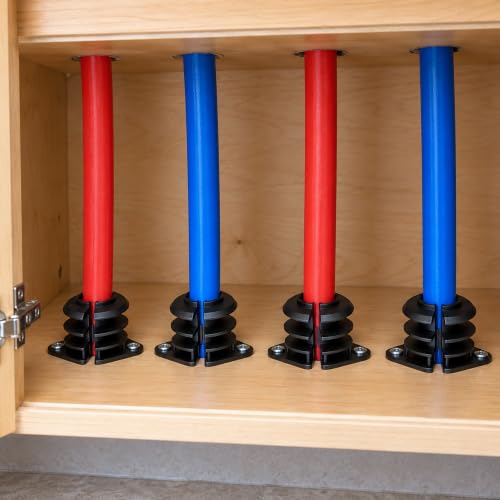 60Pcs 1/2" PEX Pipe Clamps, Pipe Support Clips for Studs - Image 7