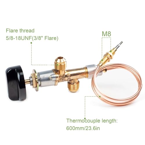 Gas Fireplace Fire Pit Flame Failure Safety Control Valve Kit - Image 5