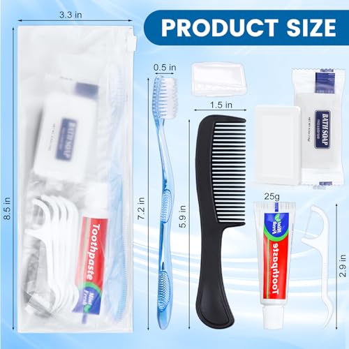 50 Sets Personal Hygiene Kit Basic Toiletry Kits Homeless - Image 5