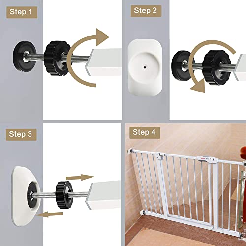 Baby Gate Extender Extention-4 Pack M8(8MM) - Image 5