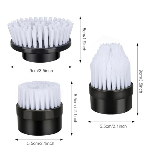 3 Pcs of Brush Heads,Replacement Brush Heads Set | Bathroom Essentials - Image 3