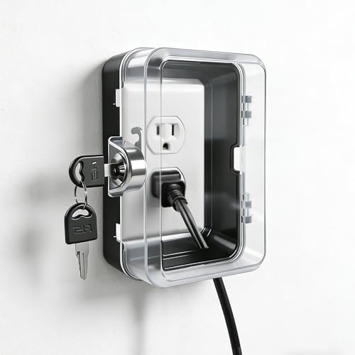 Outlet Cover, Baby Proofing, Shatterproof Safety Lock Box | Hand Tools - Image 2