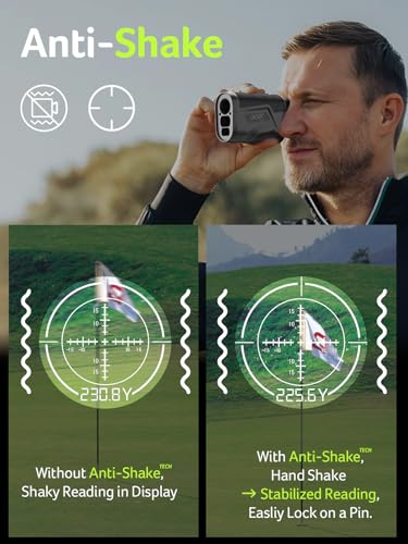 Acer Gadget Golf Rangefinder with Slope On/Off, 800/1200Yards - Image 3