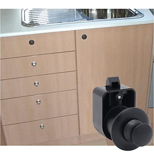 Upgraded 2 Sets Metal Push Button Latch Rv Compartment - Image 7