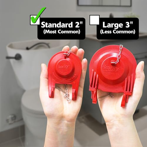 Korky Platinum Toilet Fill Valve and Standard 2" Flapper | Home Repair - Image 4