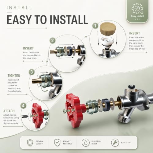 Outdoor Faucet Repair Kit for VACVBKX1B Vacuum Breaker | Home Repair - Image 6