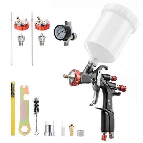 AEROPRO Tools R500 LVLP Air Spray Gun,Professional | Home Repair - Image 2