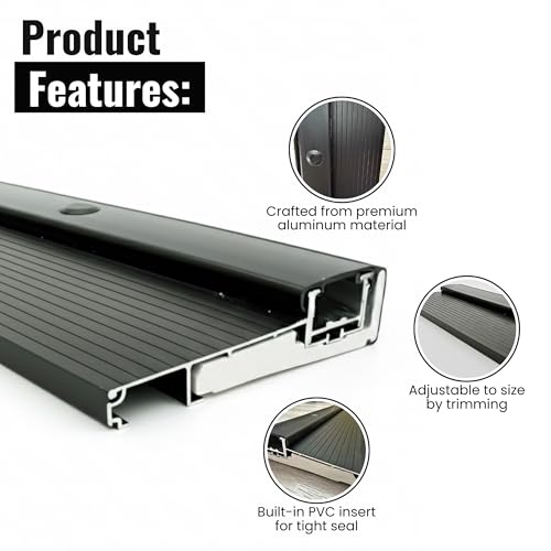 KC Hardware Adjustable Aluminum Threshold Waterproof - Image 3