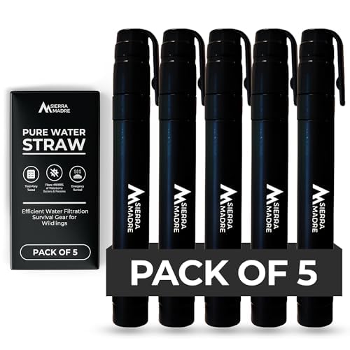 Sierra Madre Water Filter Straw, 264 Gallons Capacity - Image 1