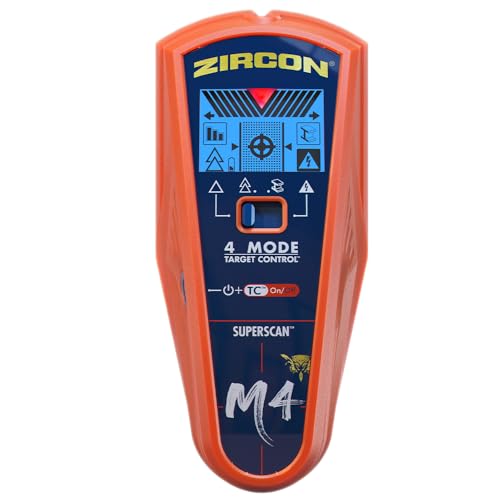 Zircon® SuperScan™ M4 Advanced Stud Finder with Metal & Live Wire - Image 2