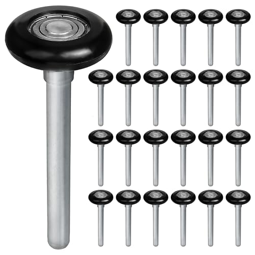 BlueStars 24-Pack 1.8" Nylon Garage Door Rollers with 4.7" Stem - Image 2