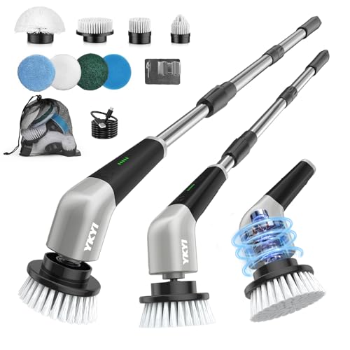 YKYI Electric Spin Scrubber, Cordless Power Cleaning Brush - Image 2