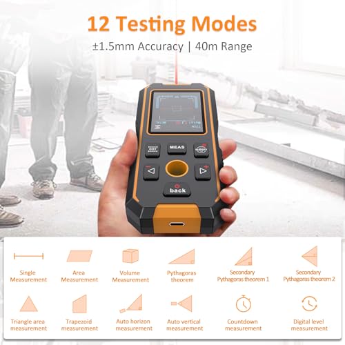 Stud Finder Wall Scanner with Built-in Distance | Home Repair - Image 3