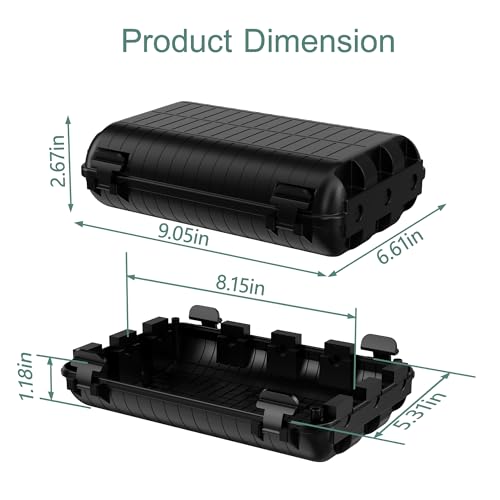 Outdoor Electrical Box(9.05x6.61x2.67inch), IP54 | Travel Essentials - Image 5