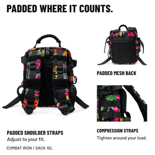 Combat Iron 10L Compact Tactical Backpack - Tactical Hawaiian - Image 6