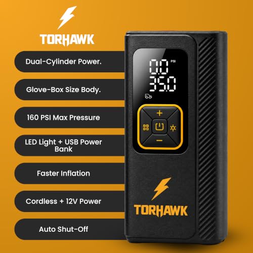 Portable Tire Inflator for Car, Air Pump for Car Tires - Image 4