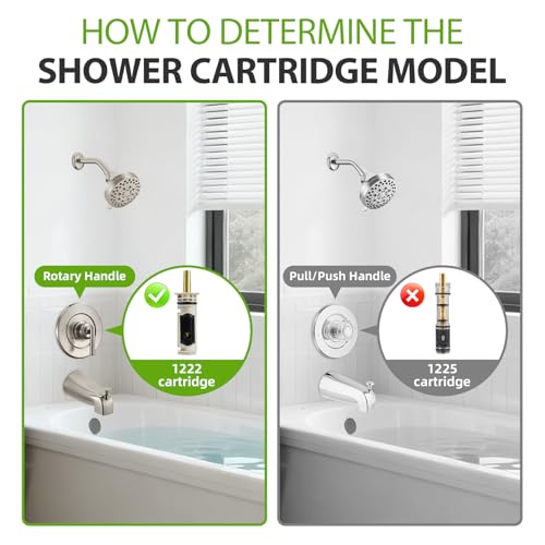 1222 Replacement Cartridge Kit for Moen One Handle Posi - Image 5
