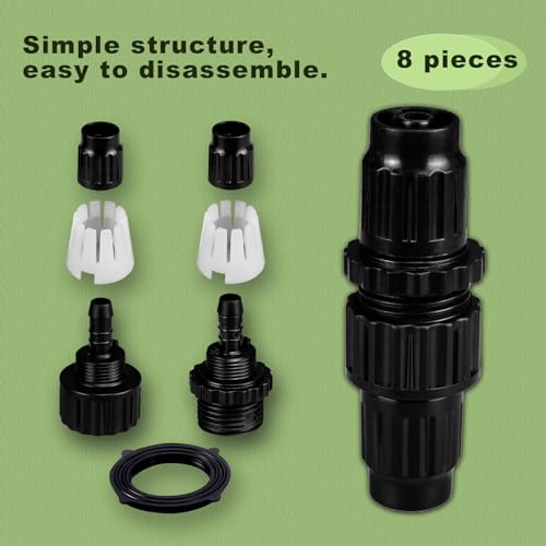 8 Pack Expandable Hose Repair Kit, Plastic Flex Hose | Home Repair - Image 5