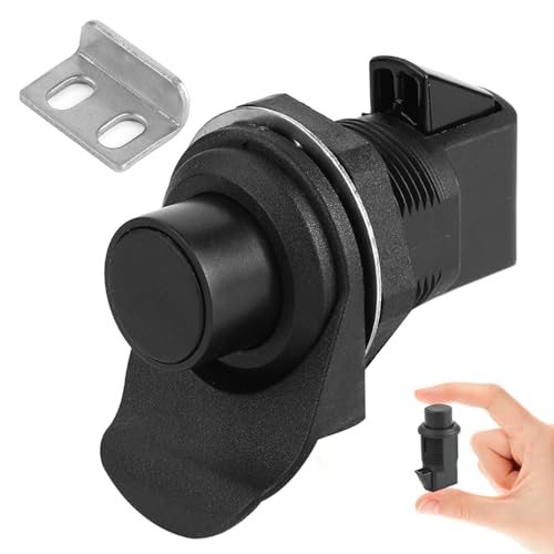 Push Button Latch Kit, ABS Boat Glove Box Latch - Image 3