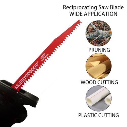 12 Inch Wood Pruning Reciprocating Saw Blades for Trees, 10pcs - Image 5