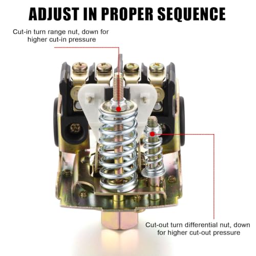 Water Pressure Switch 40-60psi for Well Pump - Image 5