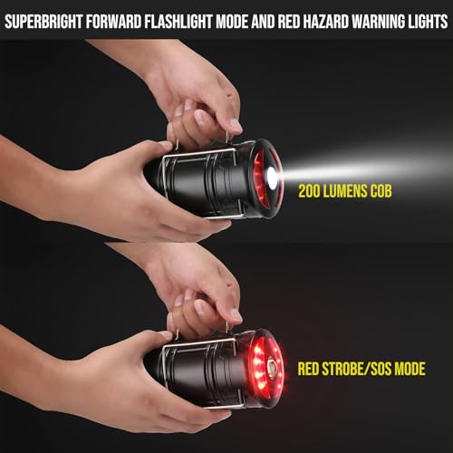 Lichamp 2 Pack Camping Lanterns Rechargeable and Battery - Image 4