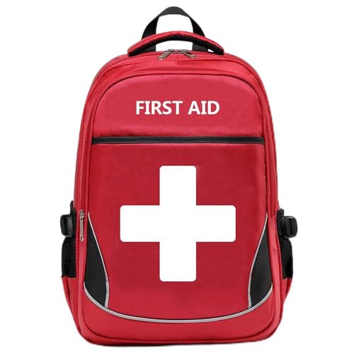 First Aid Bag Empty Red Emergency First Responder Trauma - Image 2