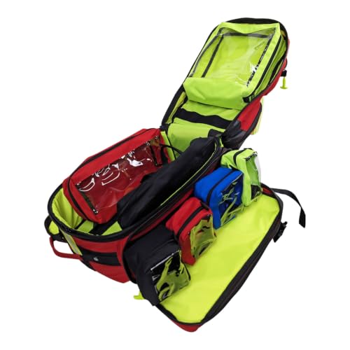 Kemp USA Premium Ultimate EMS Backpack Red Emergency - Image 6