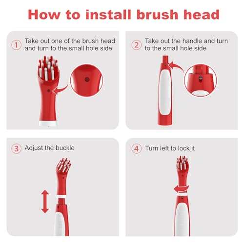 SOARING Rechargeable Electric Cleaning Brush with 4 in 1 - Image 6
